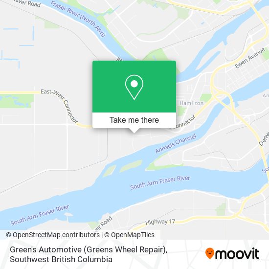 Green's Automotive (Greens Wheel Repair) map