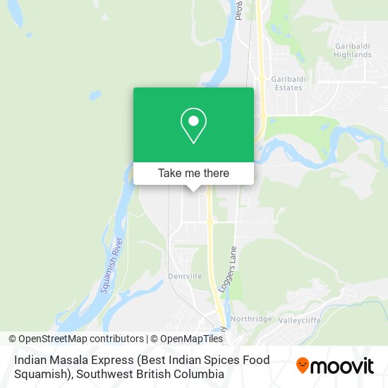 Indian Masala Express (Best Indian Spices Food Squamish) map