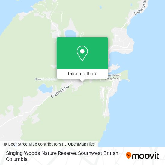 Singing Woods Nature Reserve map