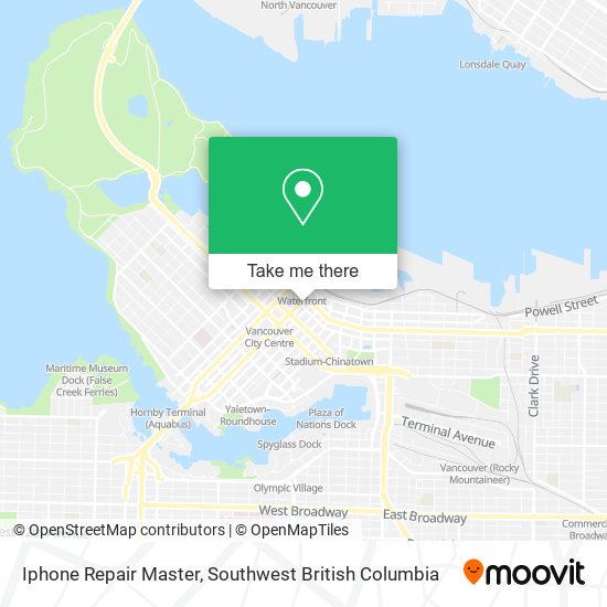 Iphone Repair Master map