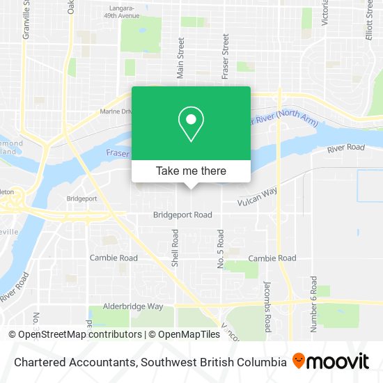 Chartered Accountants map