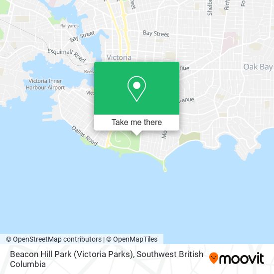 Beacon Hill Park (Victoria Parks) map