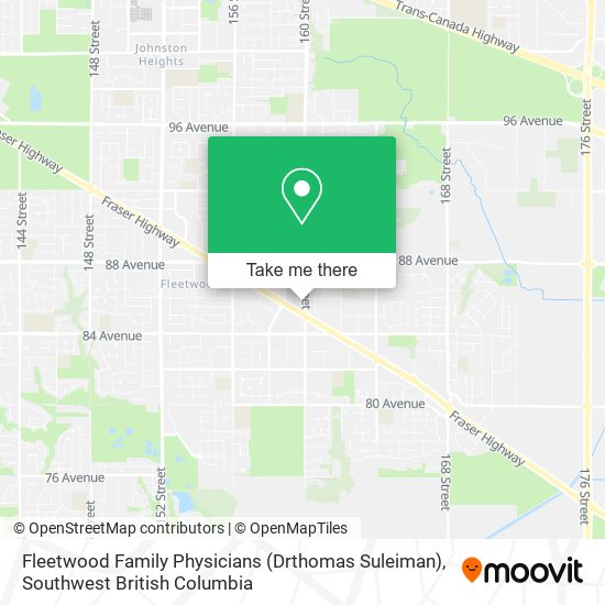 Fleetwood Family Physicians (Drthomas Suleiman) map