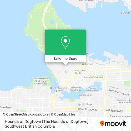 Hounds of Dogtown map