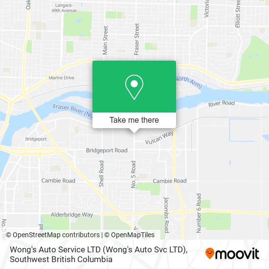 Wong's Auto Service LTD plan