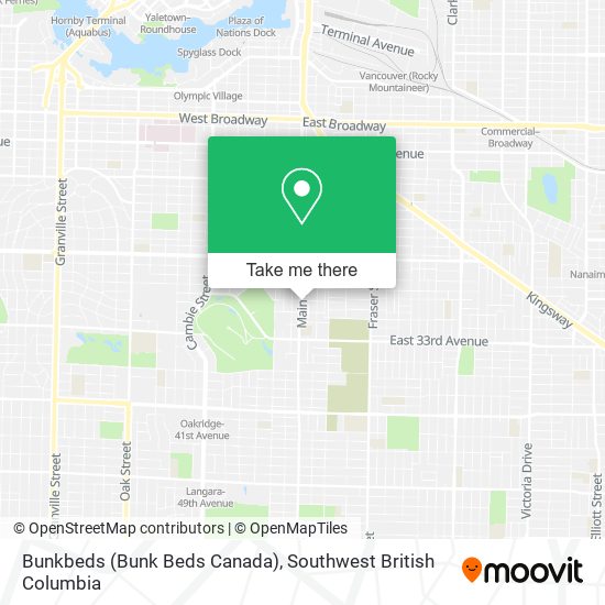 Bunkbeds (Bunk Beds Canada) map