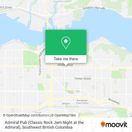 Admiral Pub (Classic Rock Jam Night at the Admiral) map