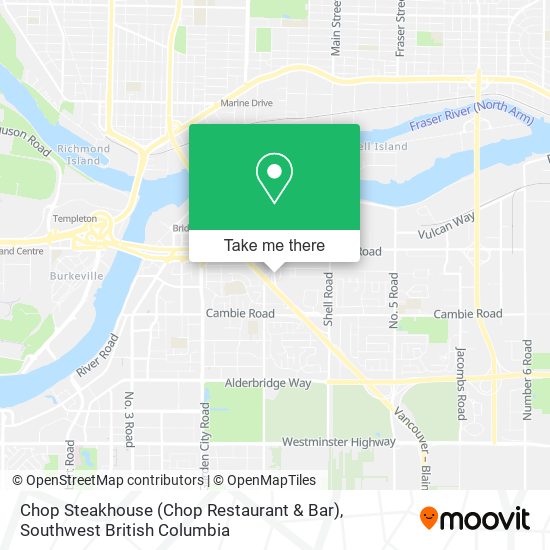 Chop Steakhouse (Chop Restaurant & Bar) plan