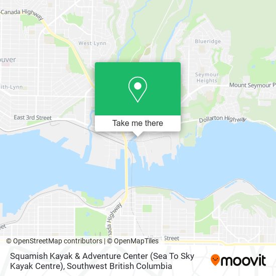 Squamish Kayak & Adventure Center (Sea To Sky Kayak Centre) map