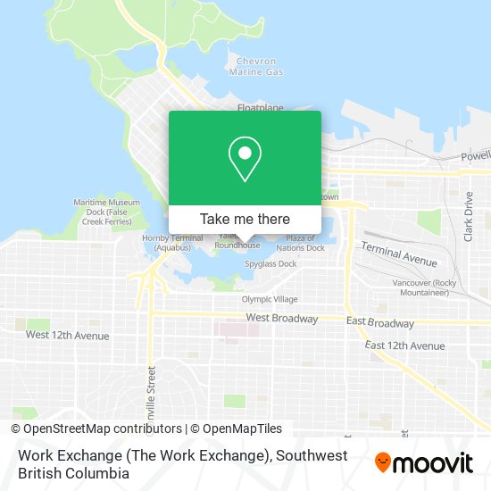 Work Exchange (The Work Exchange) map