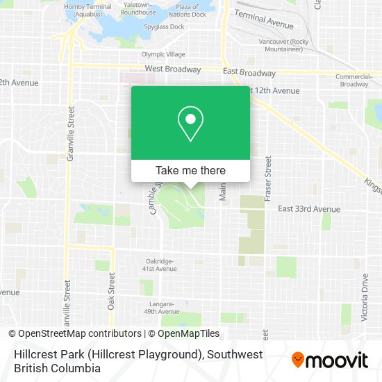 Hillcrest Park (Hillcrest Playground) map