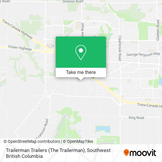 Trailerman Trailers (The Trailerman) map