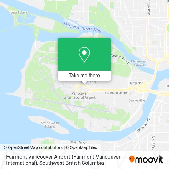 Fairmont Vancouver Airport (Fairmont-Vancouver International) map