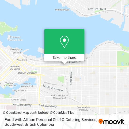 Food with Allison Personal Chef & Catering Services map