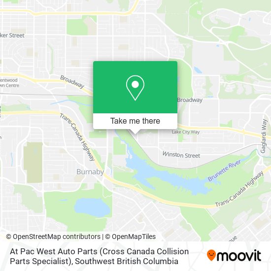 At Pac West Auto Parts (Cross Canada Collision Parts Specialist) plan