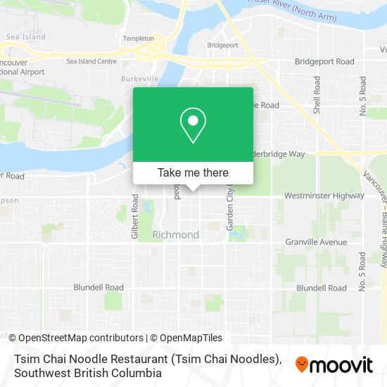 Tsim Chai Noodle Restaurant (Tsim Chai Noodles) plan