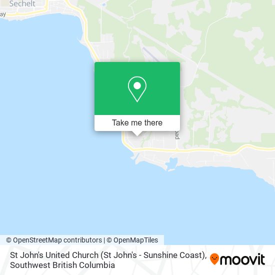 St John's United Church (St John's - Sunshine Coast) map