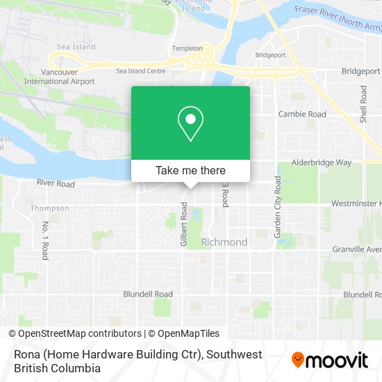 Rona (Home Hardware Building Ctr) map