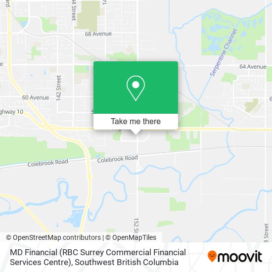 MD Financial (RBC Surrey Commercial Financial Services Centre) plan