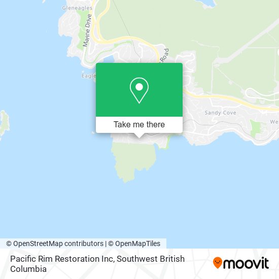 Pacific Rim Restoration Inc map