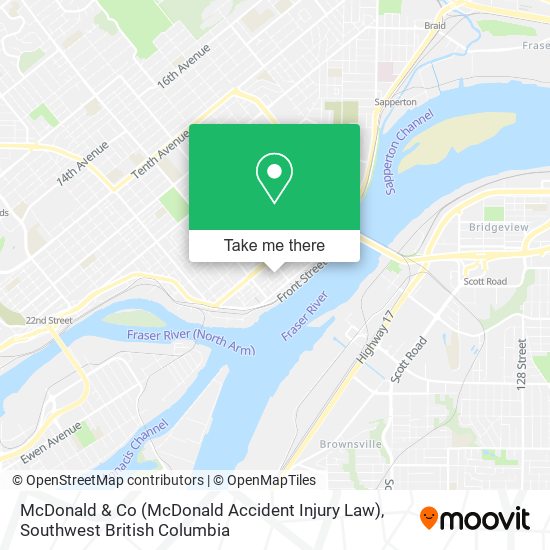 McDonald & Co (McDonald Accident Injury Law) plan