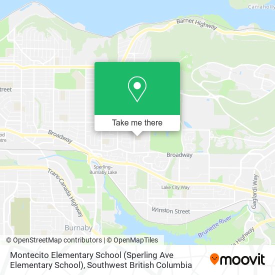 Montecito Elementary School (Sperling Ave Elementary School) map