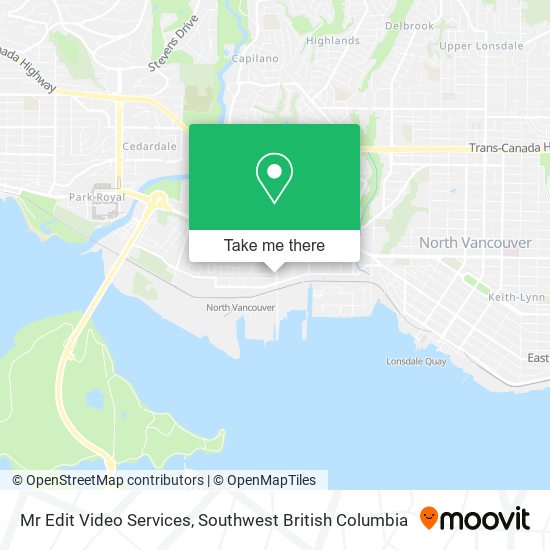 Mr Edit Video Services map