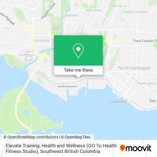 Elevate Training, Health and Wellness (GO To Health Fitness Studio) plan