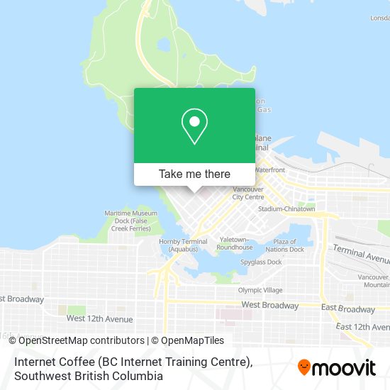 Internet Coffee (BC Internet Training Centre) map