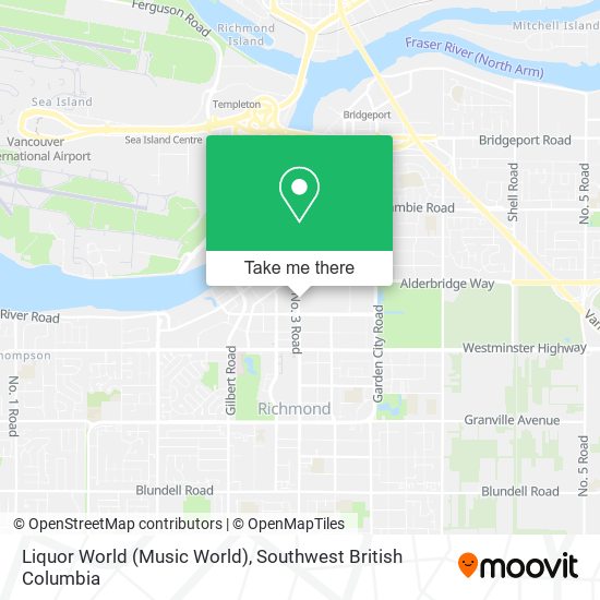 Liquor World (Music World) map