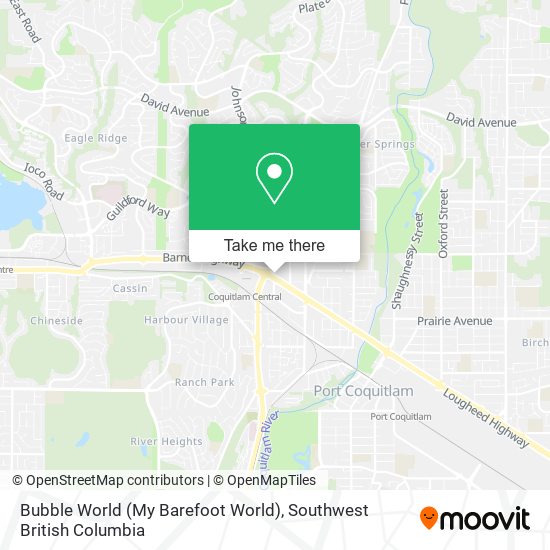 Bubble World (My Barefoot World) map