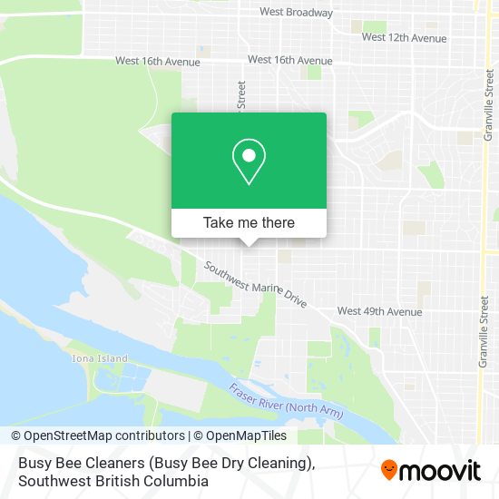 Busy Bee Cleaners (Busy Bee Dry Cleaning) map