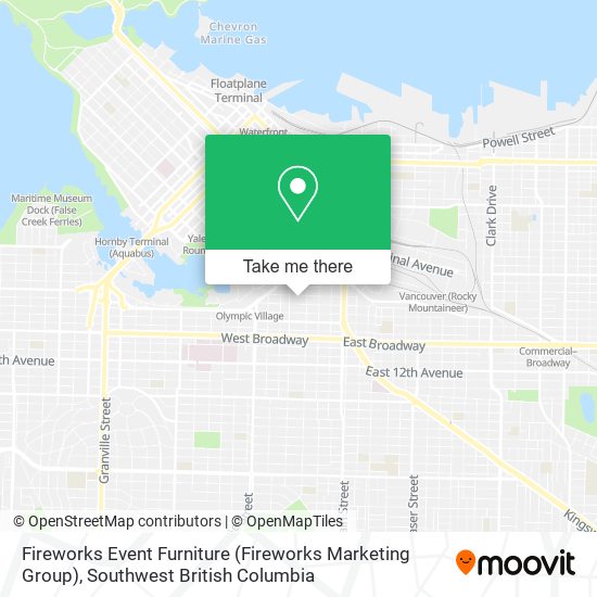 Fireworks Event Furniture (Fireworks Marketing Group) map