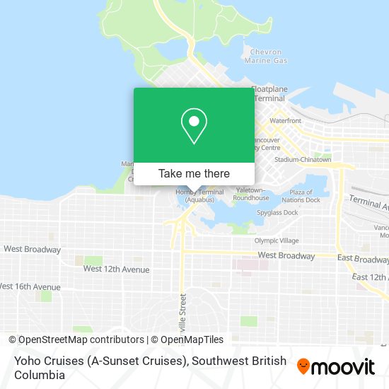 Yoho Cruises (A-Sunset Cruises) map