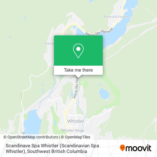 Scandinave Spa Whistler (Scandinavian Spa Whistler) plan