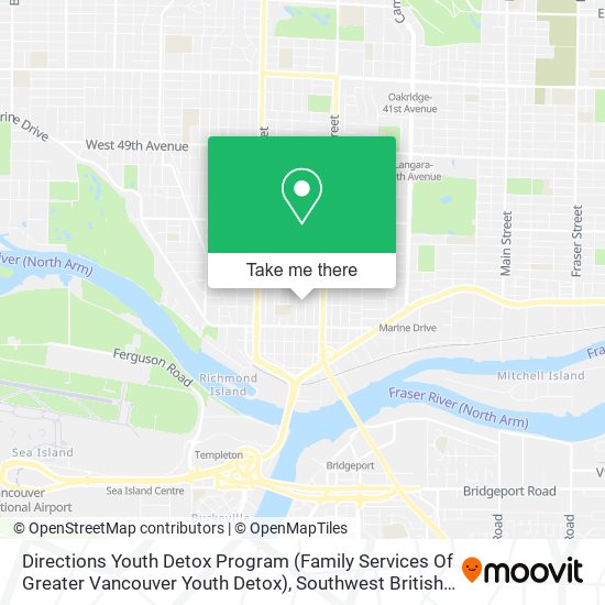 Directions Youth Detox Program (Family Services Of Greater Vancouver Youth Detox) map