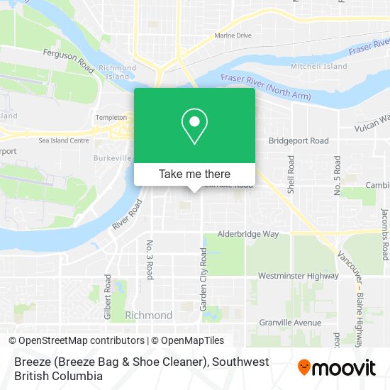 Breeze (Breeze Bag & Shoe Cleaner) map