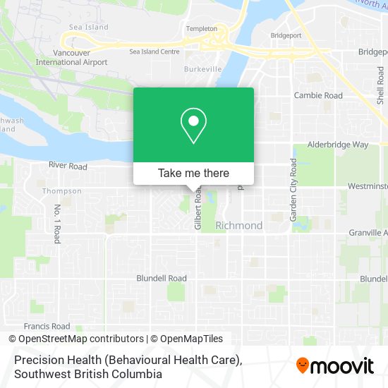 Precision Health (Behavioural Health Care) map