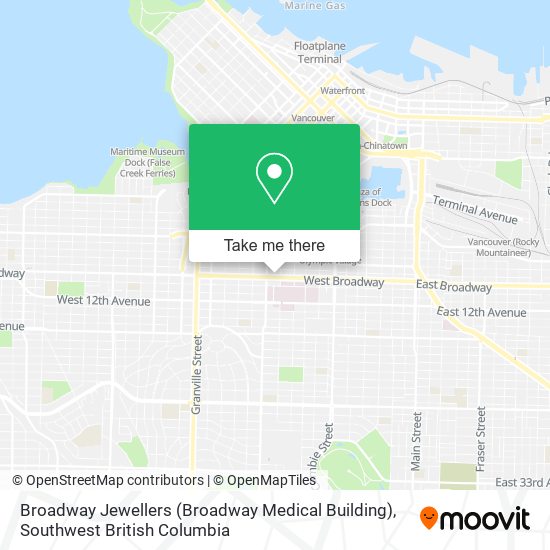 Broadway Jewellers (Broadway Medical Building) plan