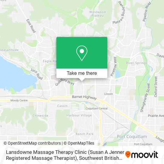 Lansdowne Massage Therapy Clinic (Susan A Jenner Registered Massage Therapist) map