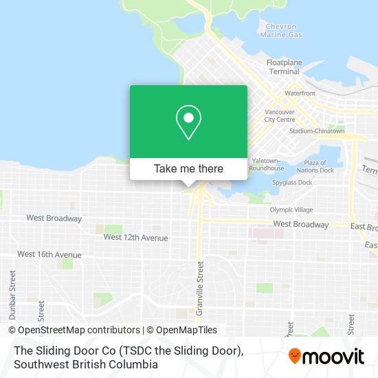 The Sliding Door Co (TSDC the Sliding Door) map