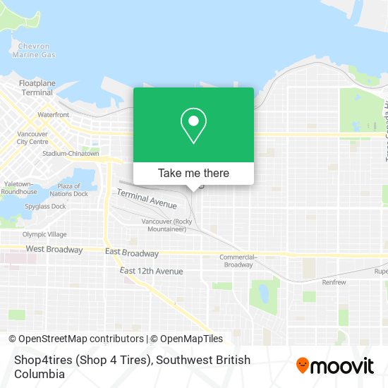 Shop4tires (Shop 4 Tires) map