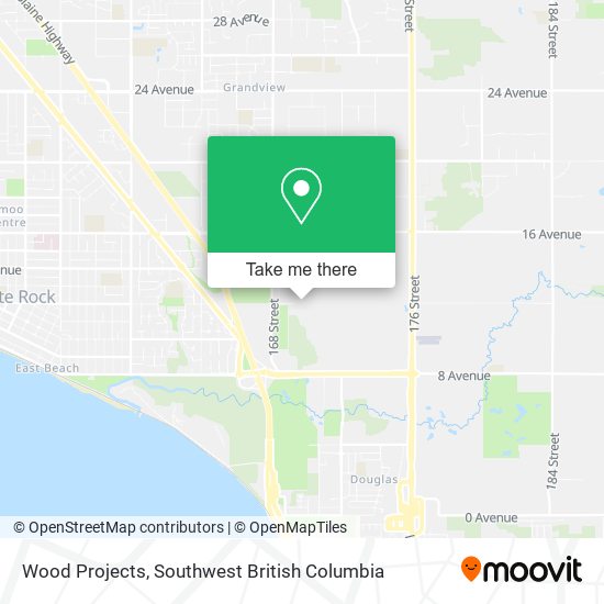 Wood Projects map