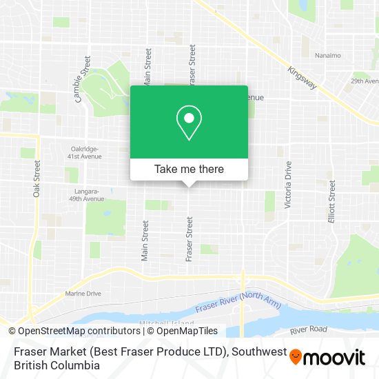 Fraser Market (Best Fraser Produce LTD) plan