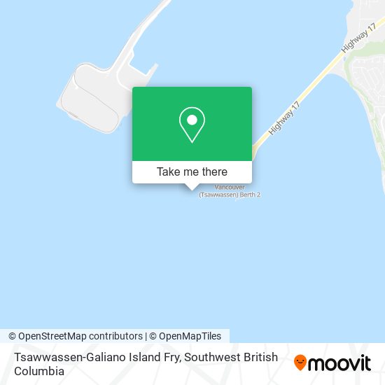 Tsawwassen-Galiano Island Fry map