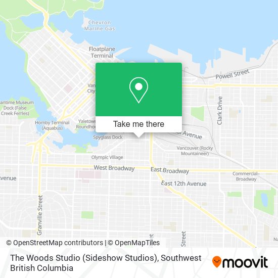 The Woods Studio (Sideshow Studios) plan