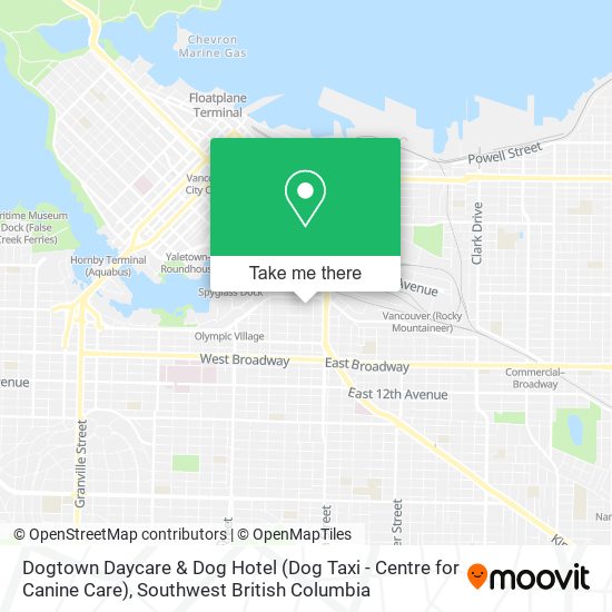 Dogtown Daycare & Dog Hotel (Dog Taxi - Centre for Canine Care) plan