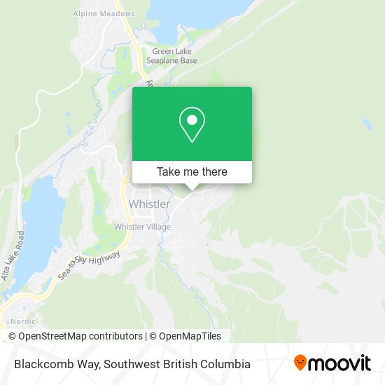 Blackcomb Way plan