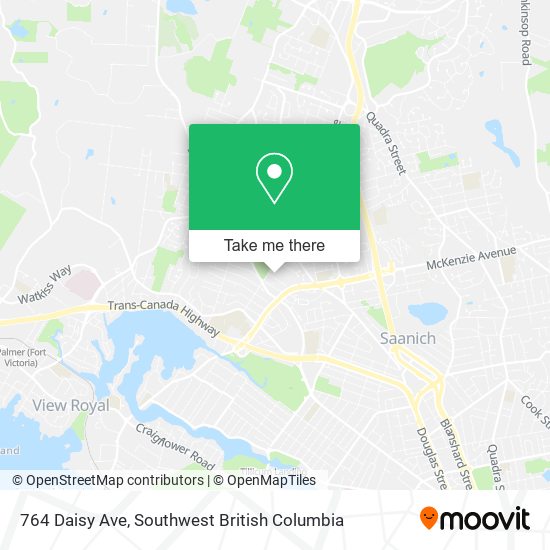 764 Daisy Ave map