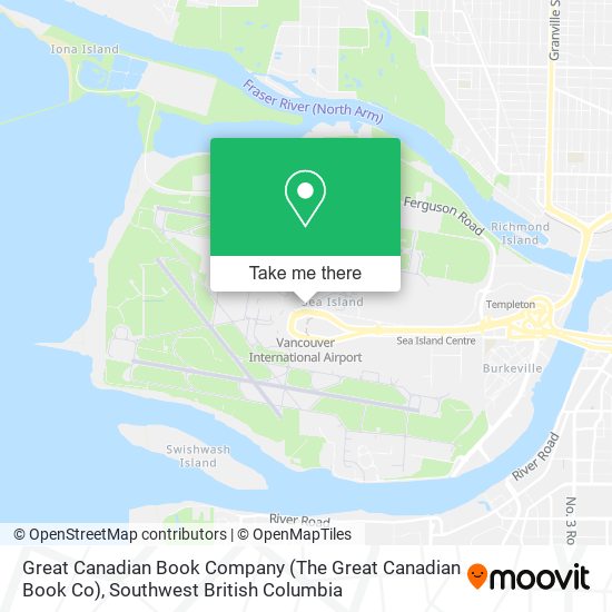 Great Canadian Book Company (The Great Canadian Book Co) map